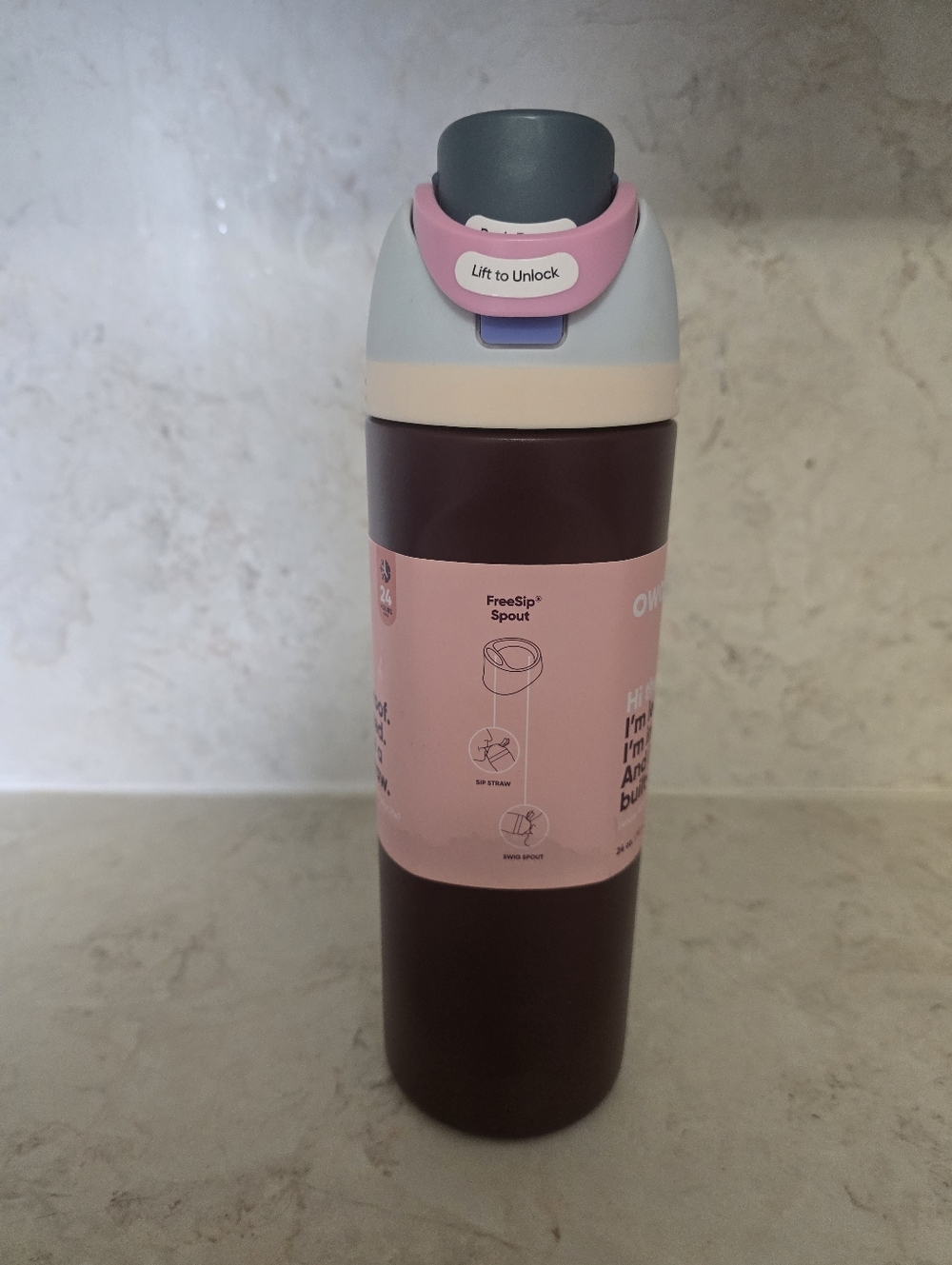 Owala FreeSip 24oz Stainless Steel Water Bottle